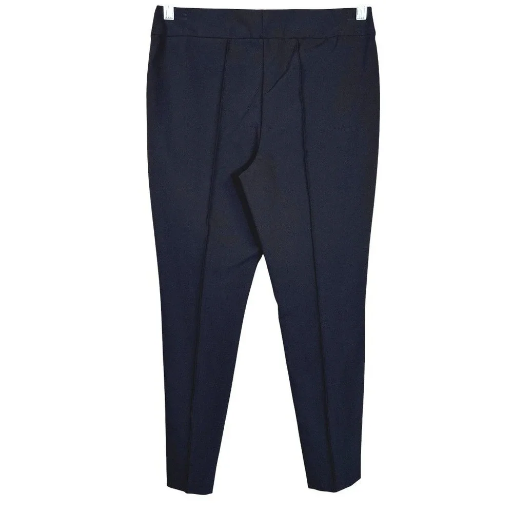 Lafayette 148‎ New York Tapered Leg Ankle Trousers Black Size 6